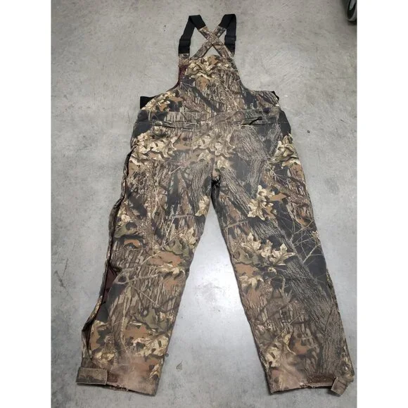 Remington Realtree Hardwood Camo Insulated Hunting Overalls Men's 2XL - Picture 13 of 13